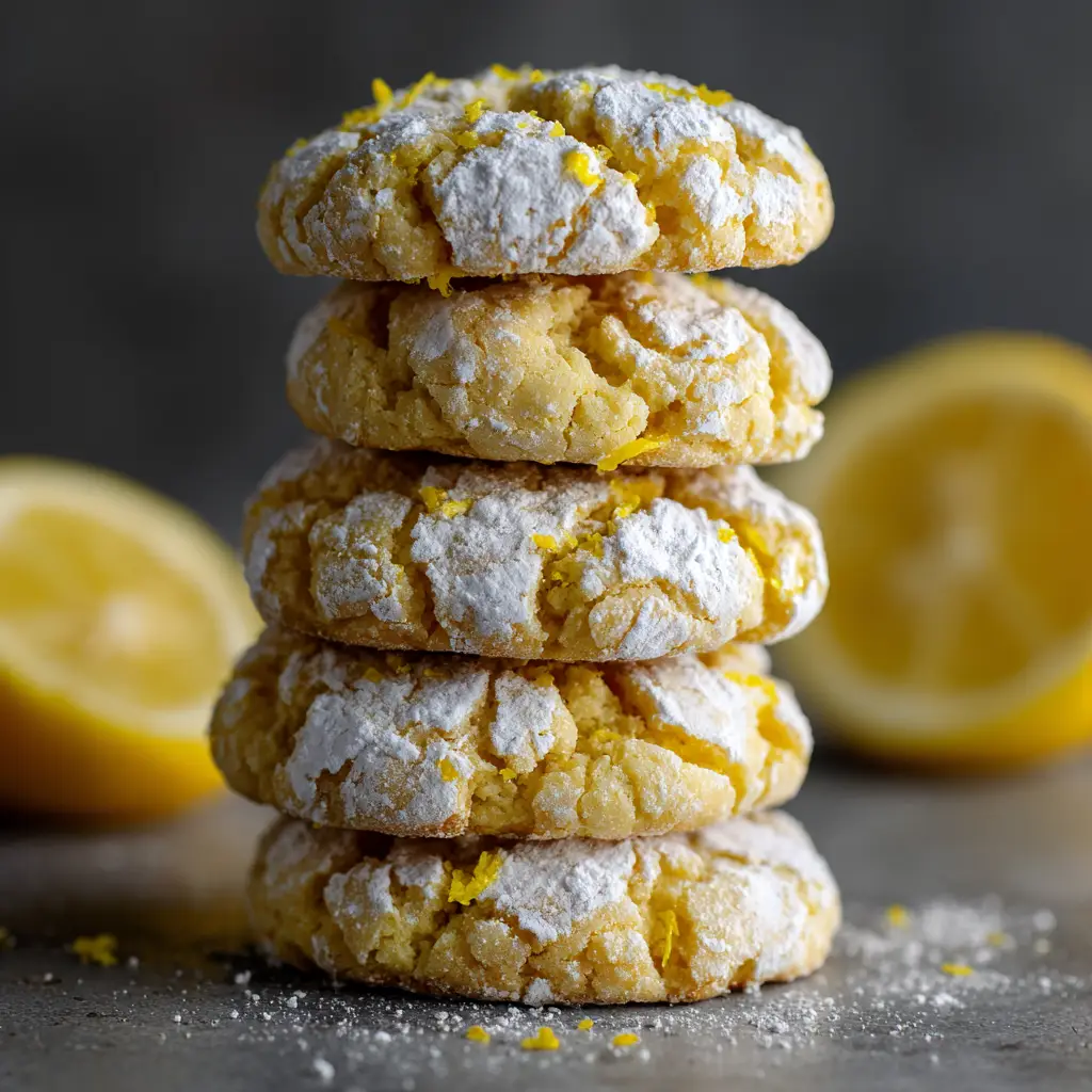 Lemon Sugar Cookies: The Ultimate Chewy & Zesty Recipe 1 Overhead view of lemon sugar cookies arranged on a cooling rack, garnished with fresh lemon zest for extra flavor.