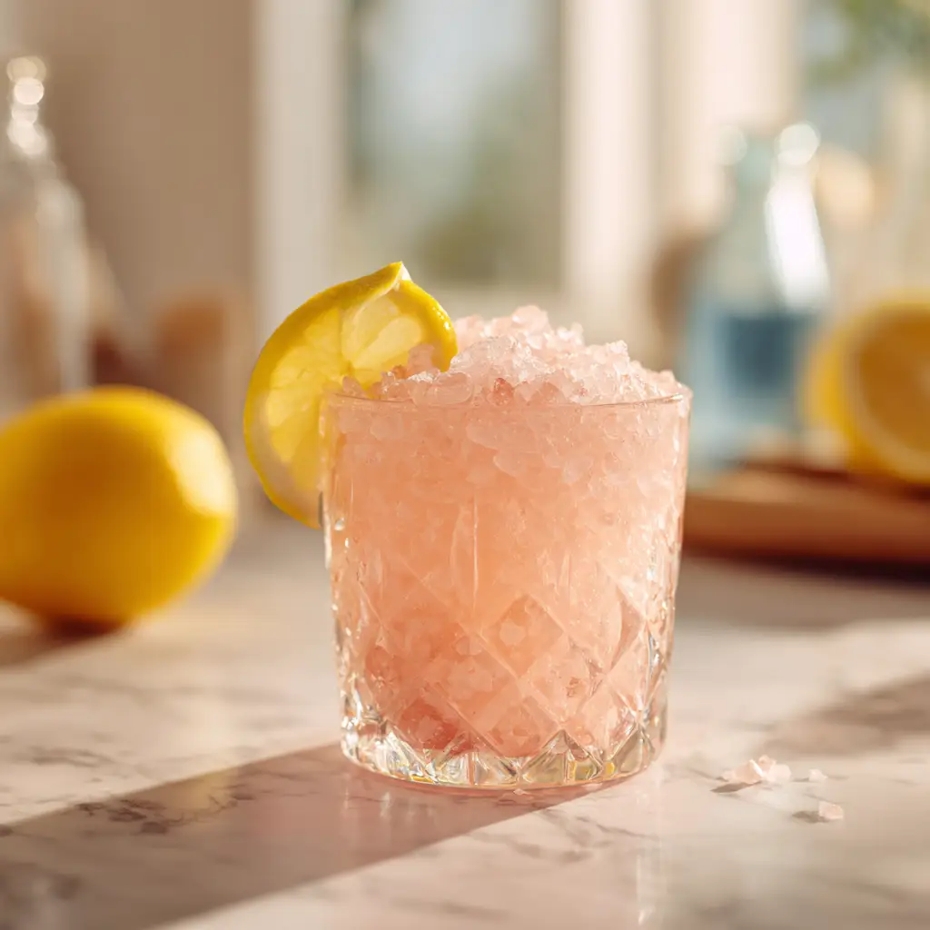 Himalayan Pink Salt Weight Loss Drink: A Hydrating Morning Ritual 1 Stirring Himalayan pink salt into a glass of warm water to create a mineral-rich sole water drink.
