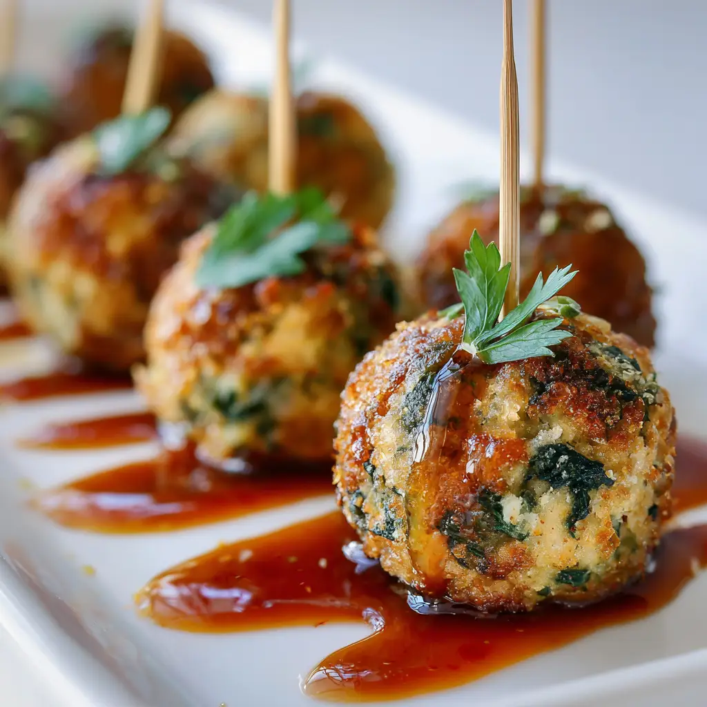 Spinach Balls: The Perfect Cheesy Appetizer 1 The spinach and cheese mixture for the spinach balls in a large mixing bowl before being rolled and baked.