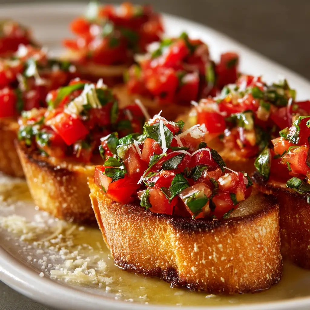 Italian Bruschetta Recipe (The Authentic & Easy Classic)