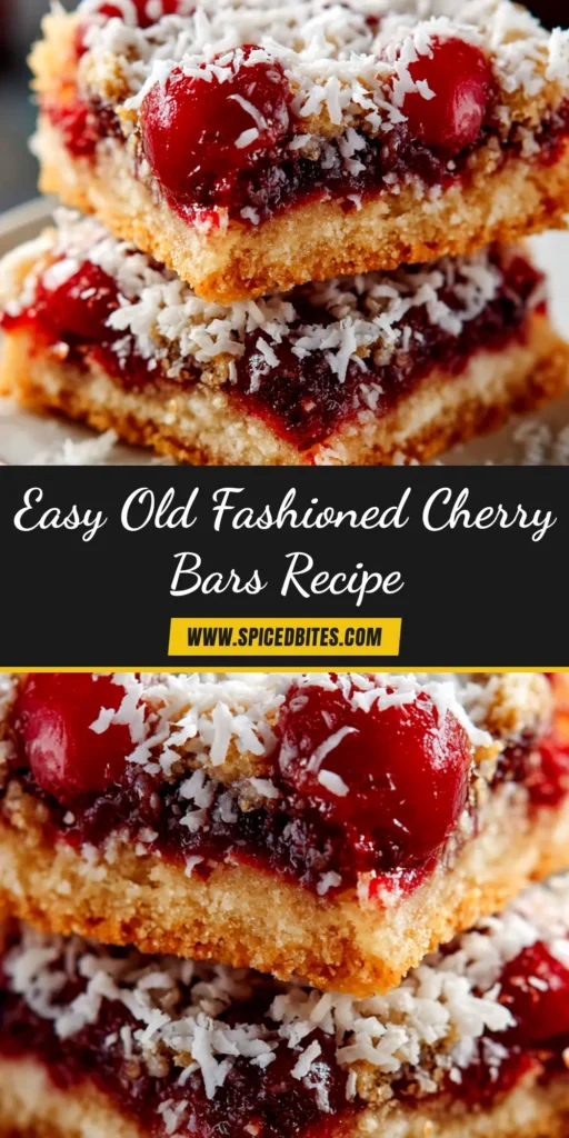 Old Fashioned Cherry Bars (The BEST Classic Recipe) 3 A stack of three Old Fashioned Cherry Bars on a white plate, showcasing the buttery shortbread crust and rich cherry filling. A perfect dessert recipe.