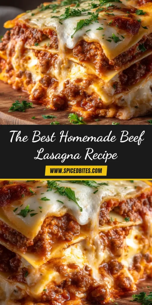 Beef Lasagna Recipe (Classic & Comforting) 4 A delicious and easy Beef Lasagna Recipe, baked in a white casserole dish and ready to be shared. The perfect classic comfort food.