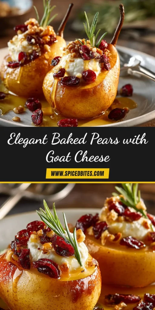 Baked Pears: The Perfect Easy & Elegant Dessert 3 An overhead shot of perfectly baked pears in a white baking dish. The pears are glistening with a caramelized cinnamon and brown sugar glaze, ready to be served as an easy and elegant dessert.