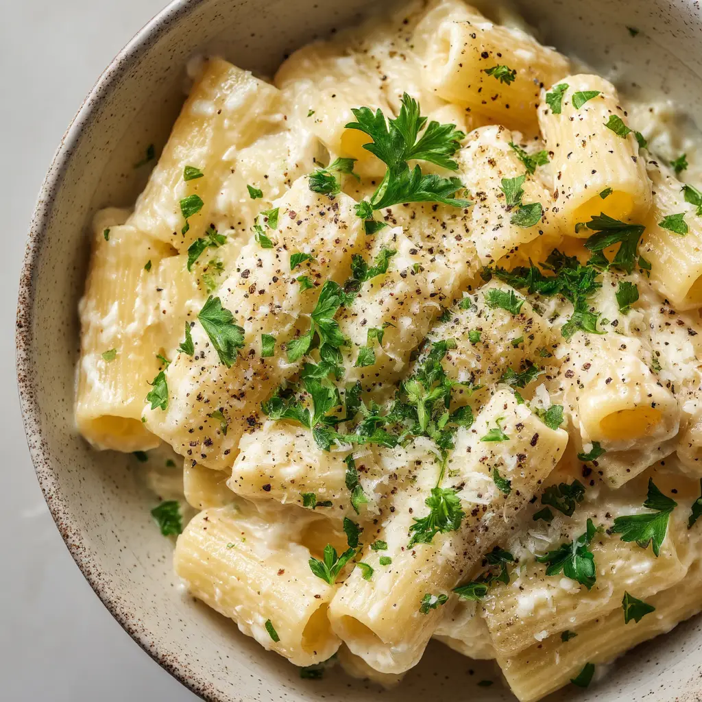 A fork twirling a bite of Lemon Ricotta Pasta from a bowl, showcasing the sauce clinging perfectly to the noodles.