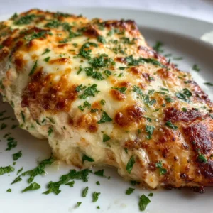 Longhorn Parmesan Chicken: The Ultimate Copycat Recipe 3 A perfectly grilled chicken breast topped with a thick, bubbly, melted creamy Parmesan cheese crust, roasted to a crispy golden-brown. (Longhorn Parmesan Chicken)