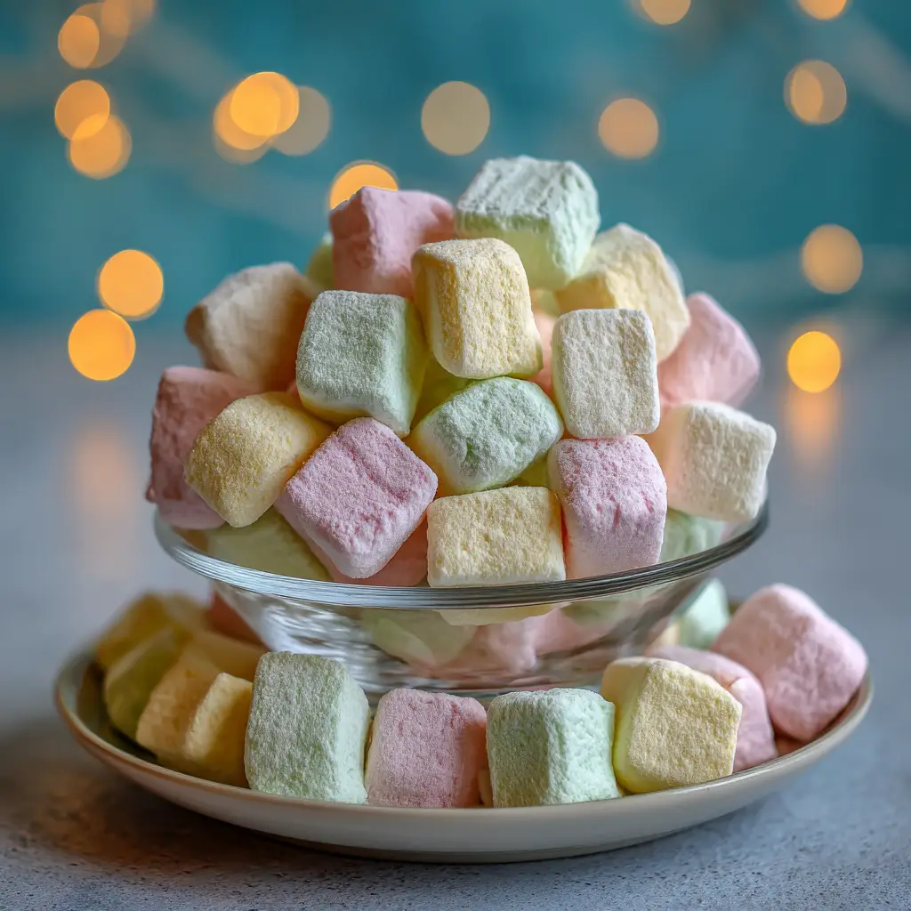 Butter Mints Recipe: The Ultimate Creamy Melt-in-Your-Mouth Candy 1 Small, cube-shaped butter mints with slightly rounded edges spilling out of a bowl. (Butter Mints Recipe)